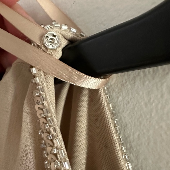 JKARA| NWT Knee Length Evening Beaded Dress - Picture 10 of 11